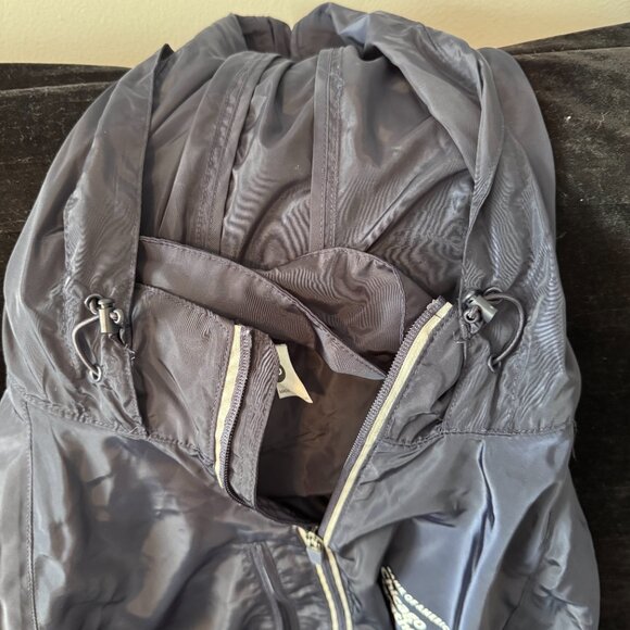 Navy Blue Chicago Marathon Rain Jacket Men's M - Picture 2 of 4